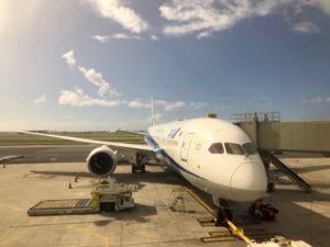 【子連れハワイ】飛行機での過ごし方。バシネット、子どもの機内食は？