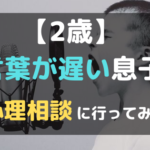 2歳言葉が遅い息子…区の心理相談に行って療育の必要はなし