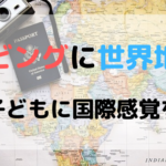 リビングに世界地図を貼って子どもに国際感覚を身に付けよう